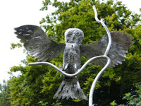Devon iron sculptures