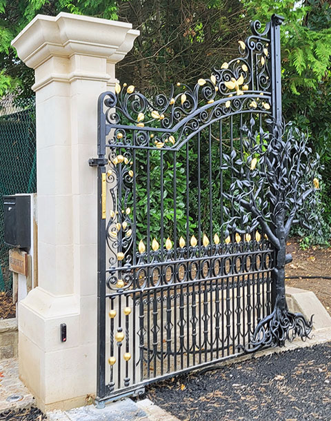 Wrought Iron Gates Devon