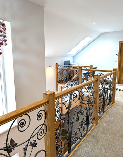 Iron Staircase Devon