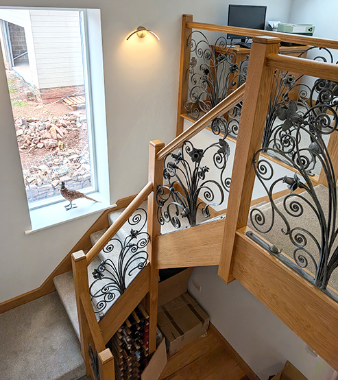 Iron Staircase Devon